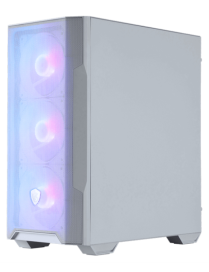 MSI MAG Forge M100R Micro Torre Transparente, Blanco