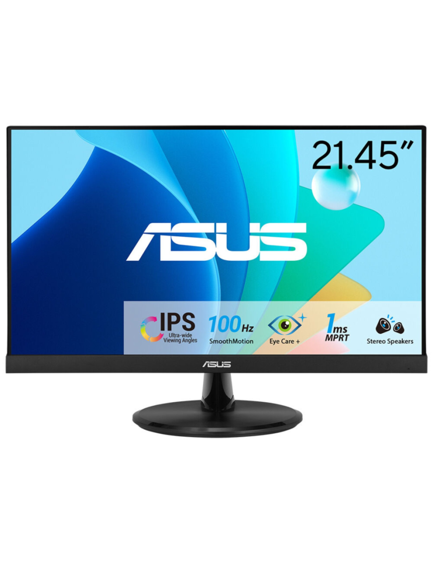 ASUS EyeCare VP229HF pantalla para PC 54,5 cm (21.4") 1920 x 1080 Pixeles Full HD LED Negro