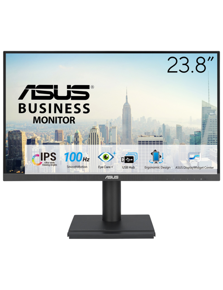 ASUS VA24DQFS pantalla para PC 60,5 cm (23.8") 1920 x 1080 Pixeles Full HD LCD Negro