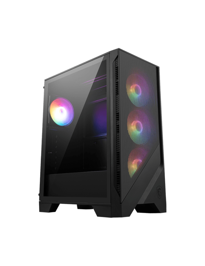 MSI MAG FORGE 121A AIRFLOW carcasa de ordenador Midi Tower Negro