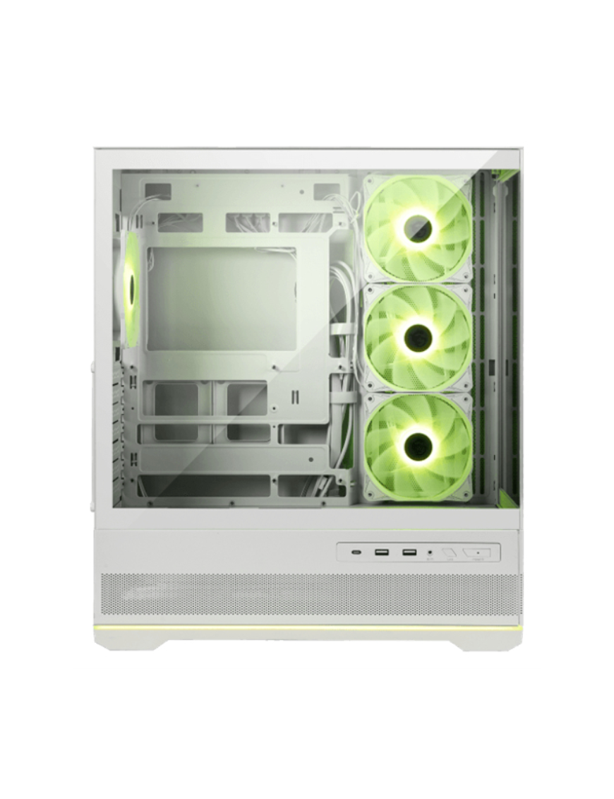 MSI MAG PANO 110R PZ WHITE carcasa de ordenador Midi Tower Blanco