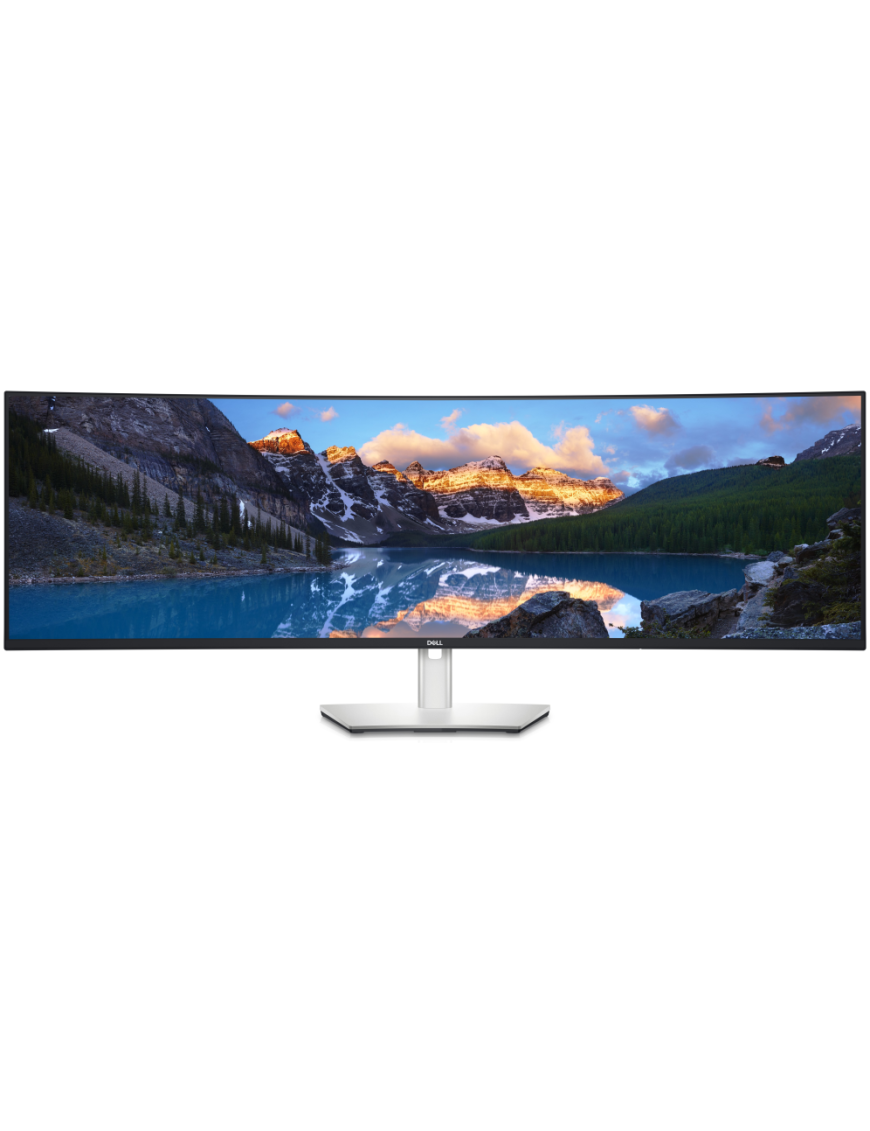 DELL UltraSharp U4924DW pantalla para PC 124,5 cm (49") 5120 x 1440 Pixeles 5K Ultra HD LCD Negro, Plata