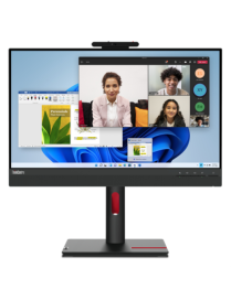 Lenovo ThinkCentre Tiny-In-One 24 pantalla para PC 60,5 cm (23.8") 1920 x 1080 Pixeles Full HD LCD Pantalla táctil Negro