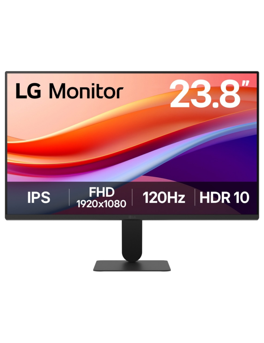 LG 24U411A-B pantalla para PC 60,5 cm (23.8") 1920 x 1080 Pixeles Full HD LED Negro