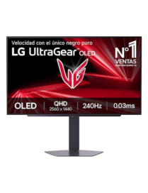 LG 27GX704A-B pantalla para PC 68,6 cm (27") 2560 x 1440 Pixeles Quad HD OLED Negro