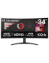 LG 34WR50QK-B pantalla para PC 86,4 cm (34") 3440 x 1440 Pixeles Wide Quad HD Negro