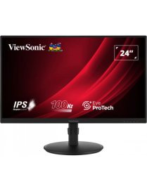 Viewsonic Display VG2408A pantalla para PC 61 cm (24") 1920 x 1080 Pixeles Full HD LED Negro