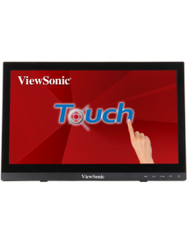 Viewsonic TD1630-3 pantalla para PC 39,6 cm (15.6") 1366 x 768 Pixeles HD LCD Pantalla táctil Multi-usuario Negro