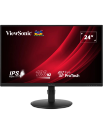 Viewsonic VA VA2408-HDJ pantalla para PC 61 cm (24") 1920 x 1080 Pixeles Full HD LED Negro