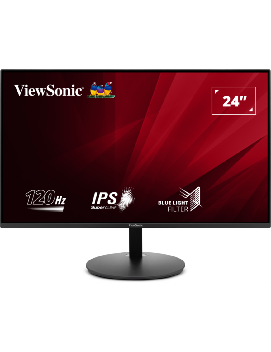 Viewsonic VA VA24E1-H pantalla para PC 61 cm (24") 1920 x 1080 Pixeles Full HD LED Negro
