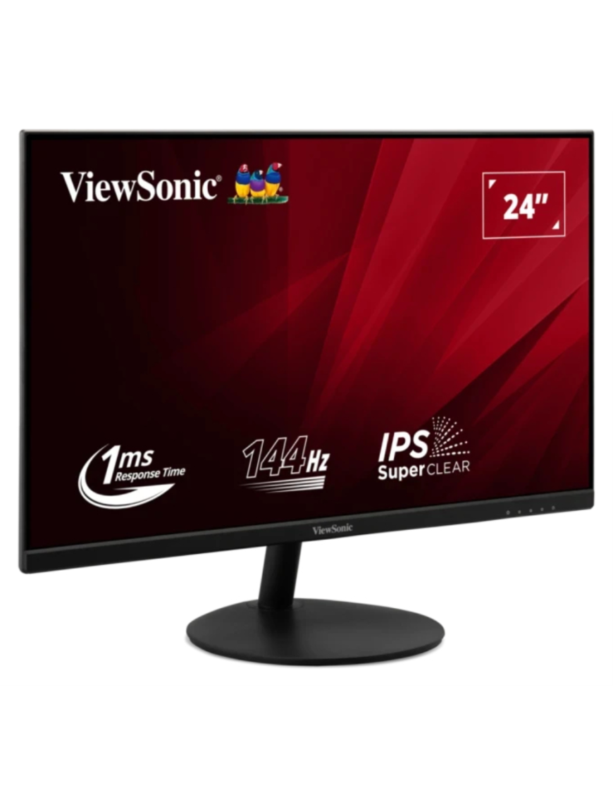 Viewsonic VA VA24E2-H pantalla para PC 60,5 cm (23.8") 1920 x 1080 Pixeles Full HD LED Negro