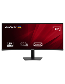 Viewsonic VA VA3420C pantalla para PC 86,4 cm (34") 3440 x 1440 Pixeles UltraWide Quad HD LED Negro
