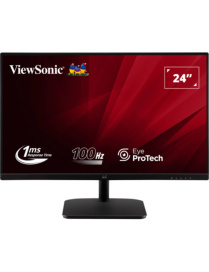 Viewsonic Value Series VA2432-MHD-3 pantalla para PC 61 cm (24") 1920 x 1080 Pixeles Full HD LED Negro