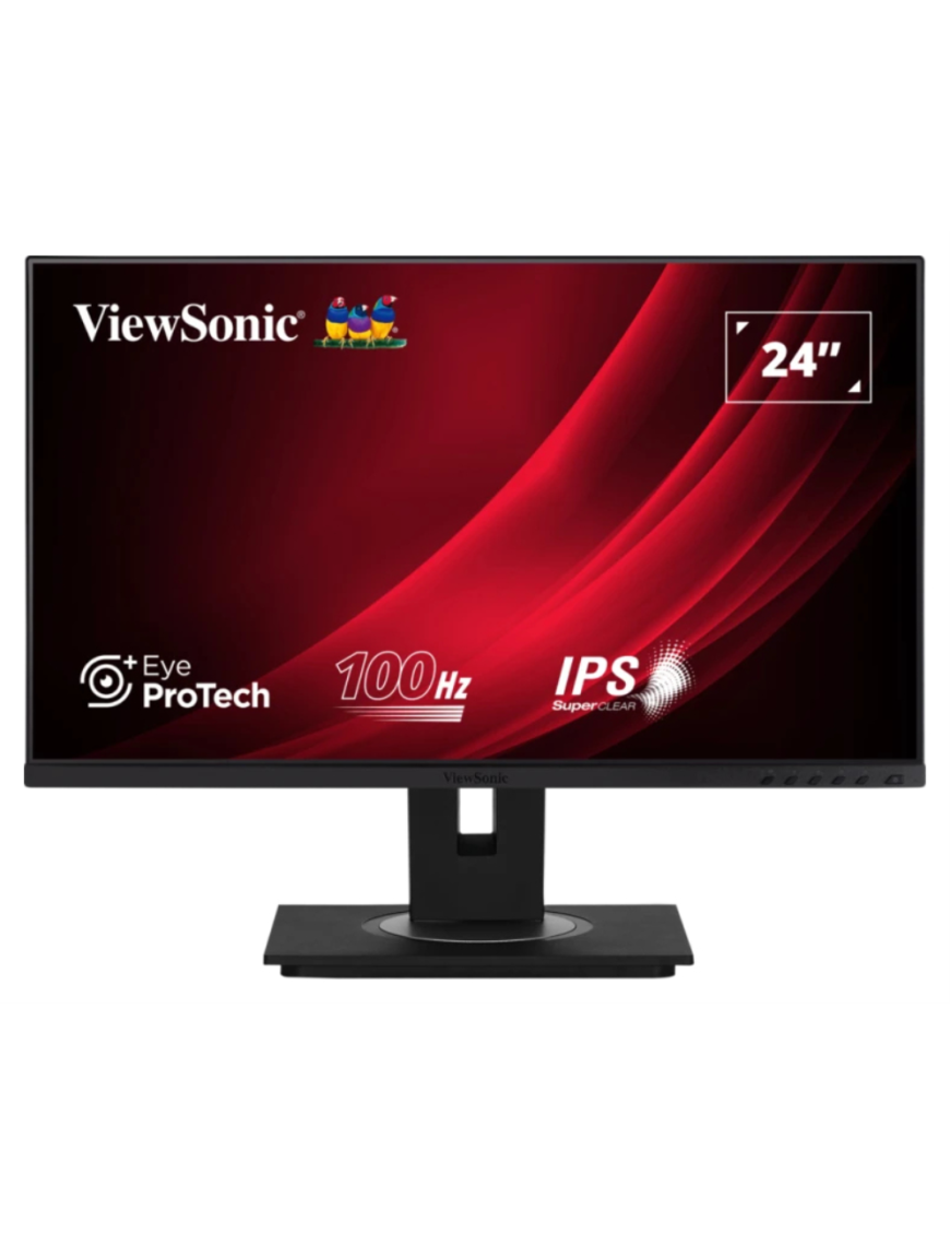 Viewsonic VG Series VG2448A-2 pantalla para PC 60,5 cm (23.8") 1920 x 1080 Pixeles Full HD LED Negro