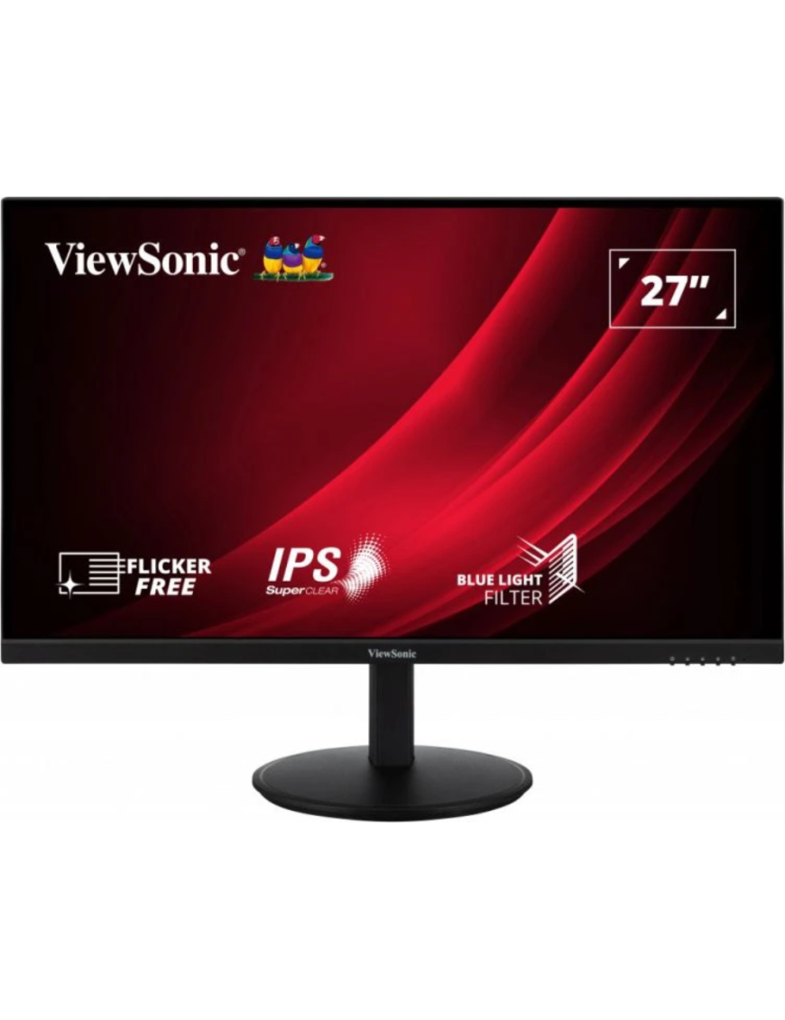 Viewsonic VG Series VG2709-2K-MHD-2 pantalla para PC 68,6 cm (27") 2560 x 1440 Pixeles Quad HD LED Negro
