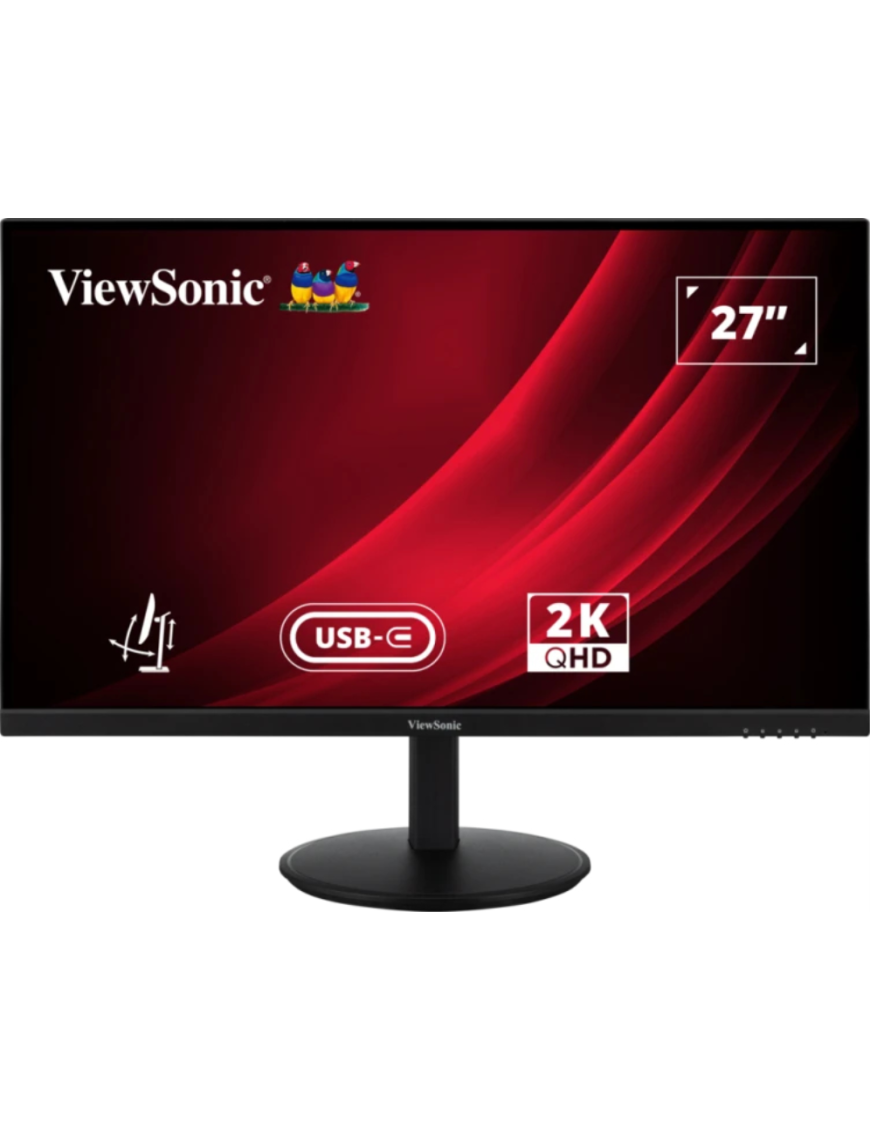 Viewsonic VG Series VG2709-2K-MHDU-2 pantalla para PC 68,6 cm (27") 2560 x 1440 Pixeles Quad HD LED Negro