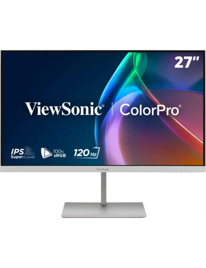 Viewsonic VP Series VP2766-2K-W pantalla para PC 68,6 cm (27") 2560 x 1440 Pixeles Quad HD LED Blanco, Plata