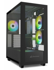 Sharkoon Rebel C60 Midi Tower Negro