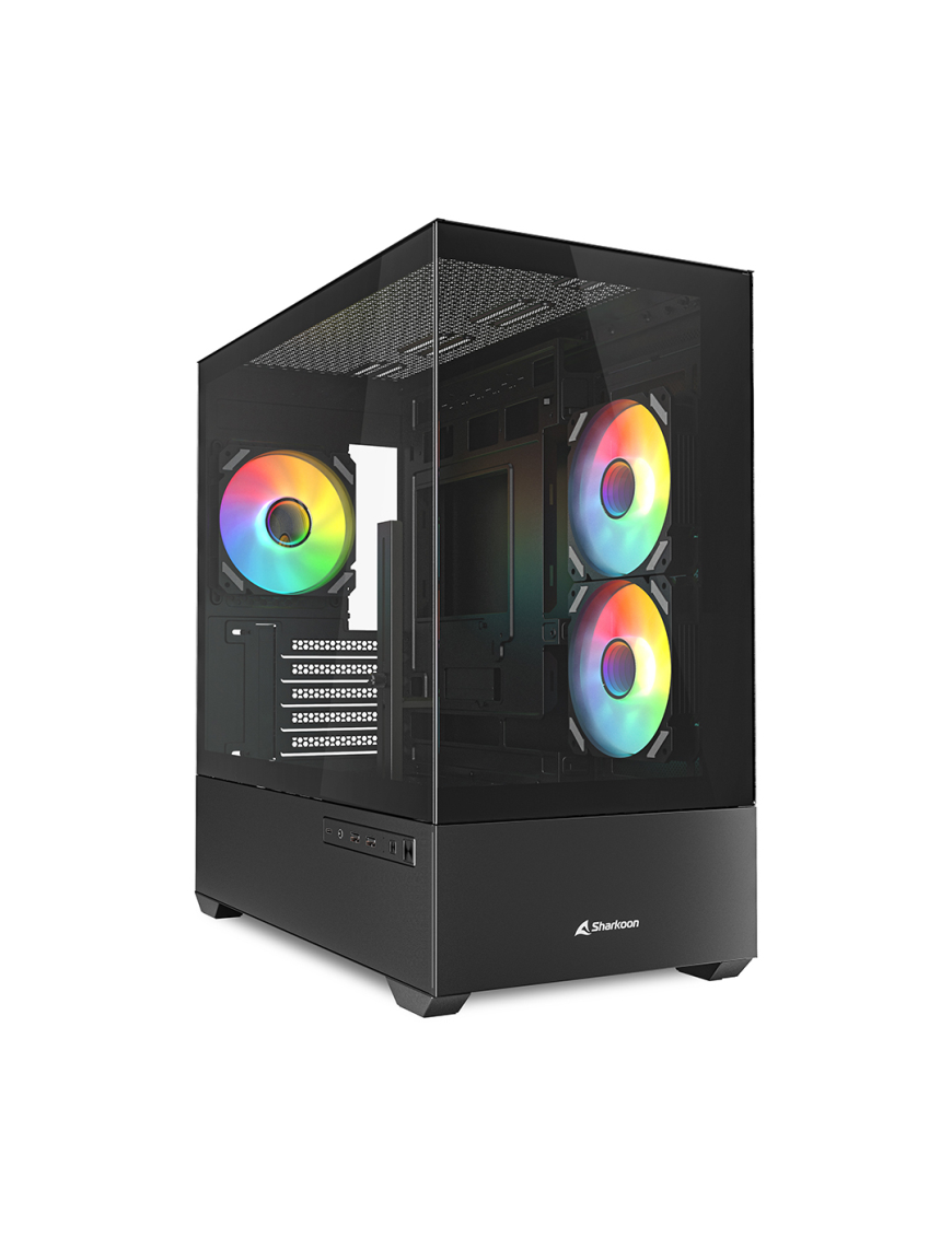 Sharkoon MK6 RGB Midi Tower Blanco