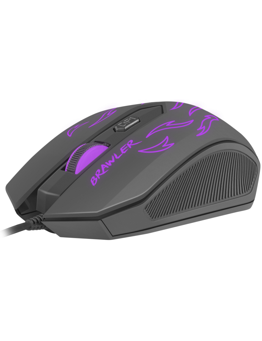 FURY Brawler ratón Juego USB tipo A Óptico 1600 DPI