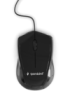 Gembird MUS-3B-02 ratón Oficina Ambidextro USB tipo A Óptico 1000 DPI