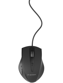 Gembird MUS-4B-02 ratón Oficina mano derecha USB Óptico 1200 DPI