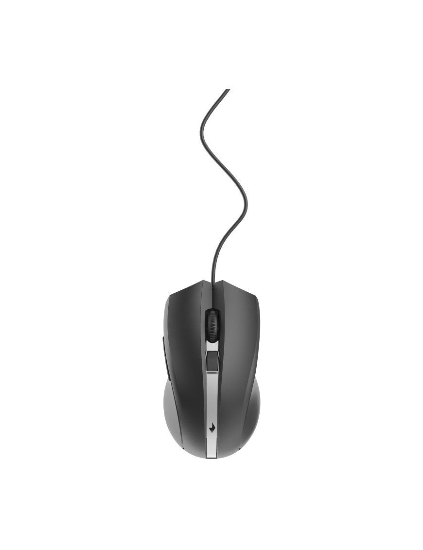 Gembird MUS-GU-02 ratón Ambidextro USB tipo A Laser 2400 DPI