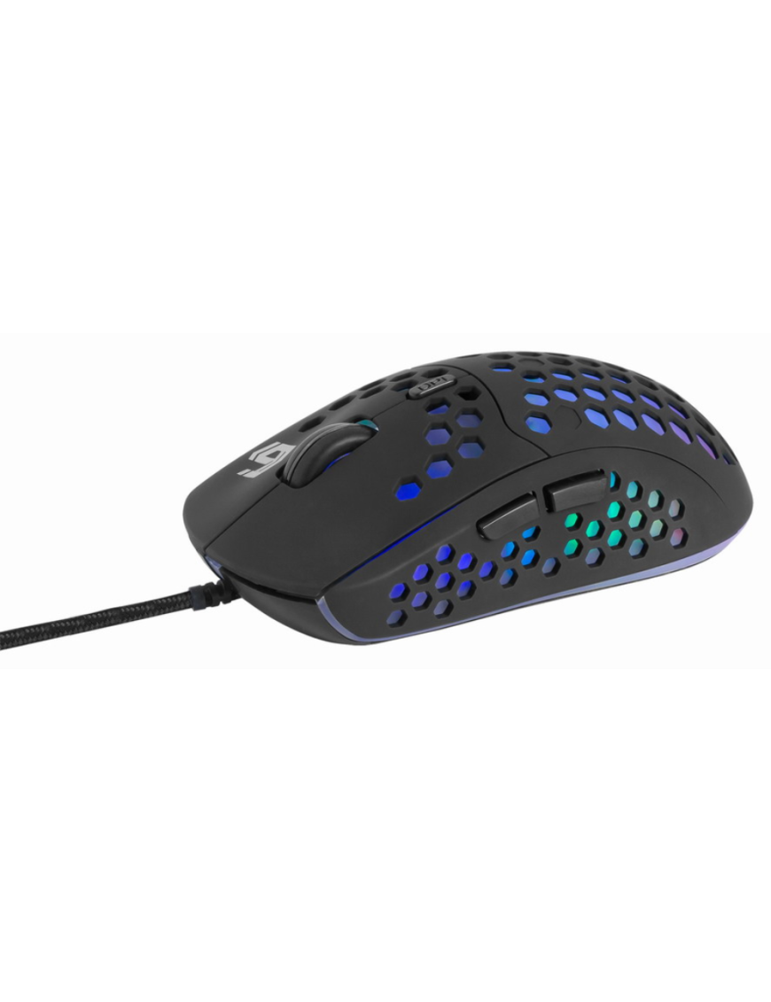 Gembird MUSG-RAGNAR-RX400 ratón Juego Ambidextro USB tipo A 10000 DPI
