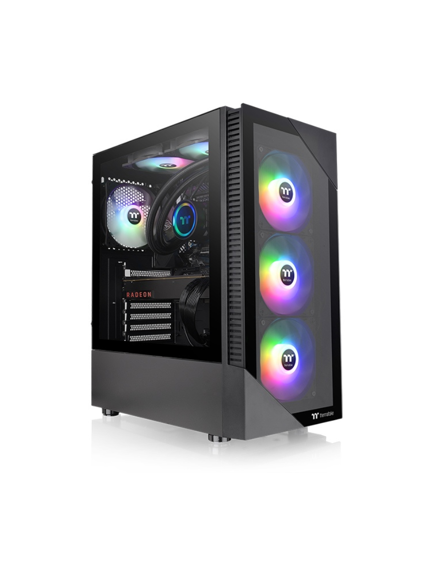 Thermaltake View 200 TG ARGB Midi Tower Negro