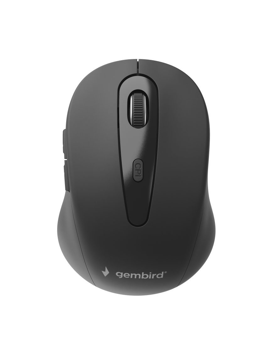 Gembird MUSWB-6B-01 ratón Oficina mano derecha Bluetooth Óptico 1600 DPI