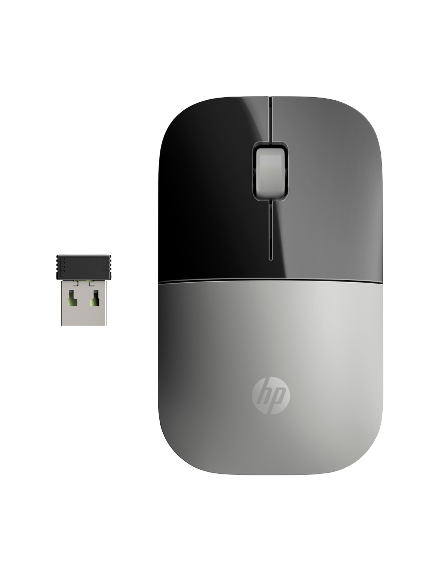 HP Ratón inalámbrico Z3700 plateado