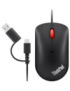 Lenovo 4Y51D20850 ratón Oficina Ambidextro USB Tipo C Óptico 2400 DPI