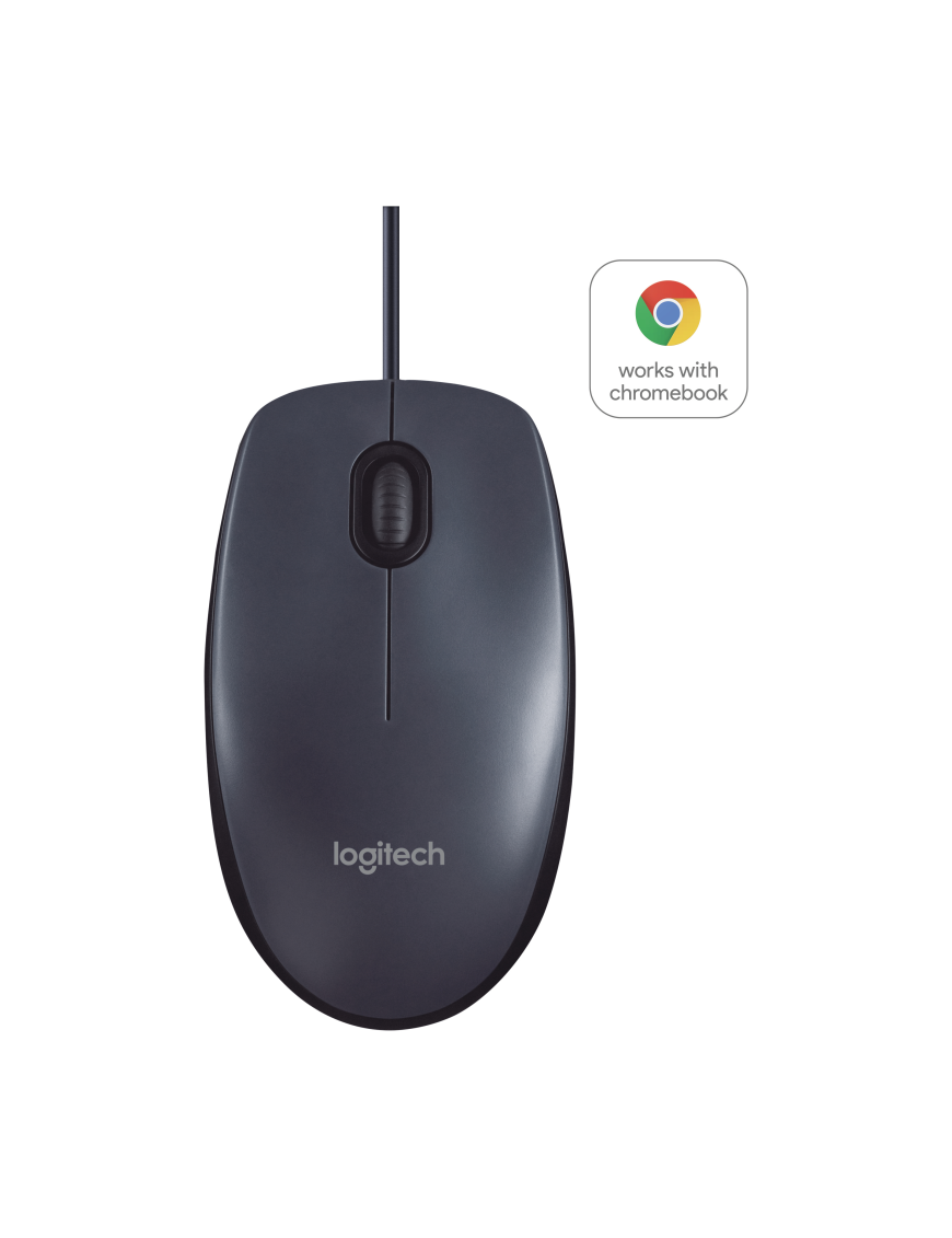 Logitech B100 ratón Oficina Ambidextro USB tipo A Óptico 800 DPI