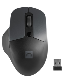 NATEC BlackBird 2 ratón Oficina Ambidextro RF inalámbrico IR LED 1600 DPI