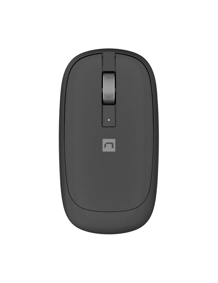 NATEC Lark ratón Oficina Ambidextro RF Wireless + Bluetooth Óptico 4000 DPI