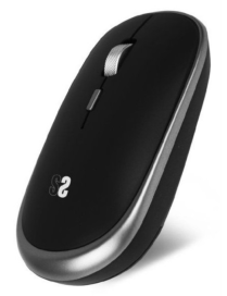 SUBBLIM Ratón Inalámbrico Mini Wireless Mini Mouse Space Grey