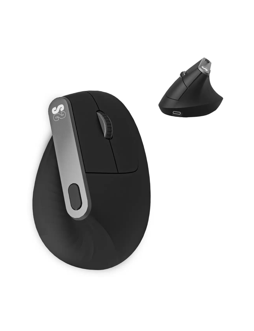 SUBBLIM SUBMO-EDNVW01 ratón Universal mano derecha Bluetooth + USB Type-C Óptico 4000 DPI