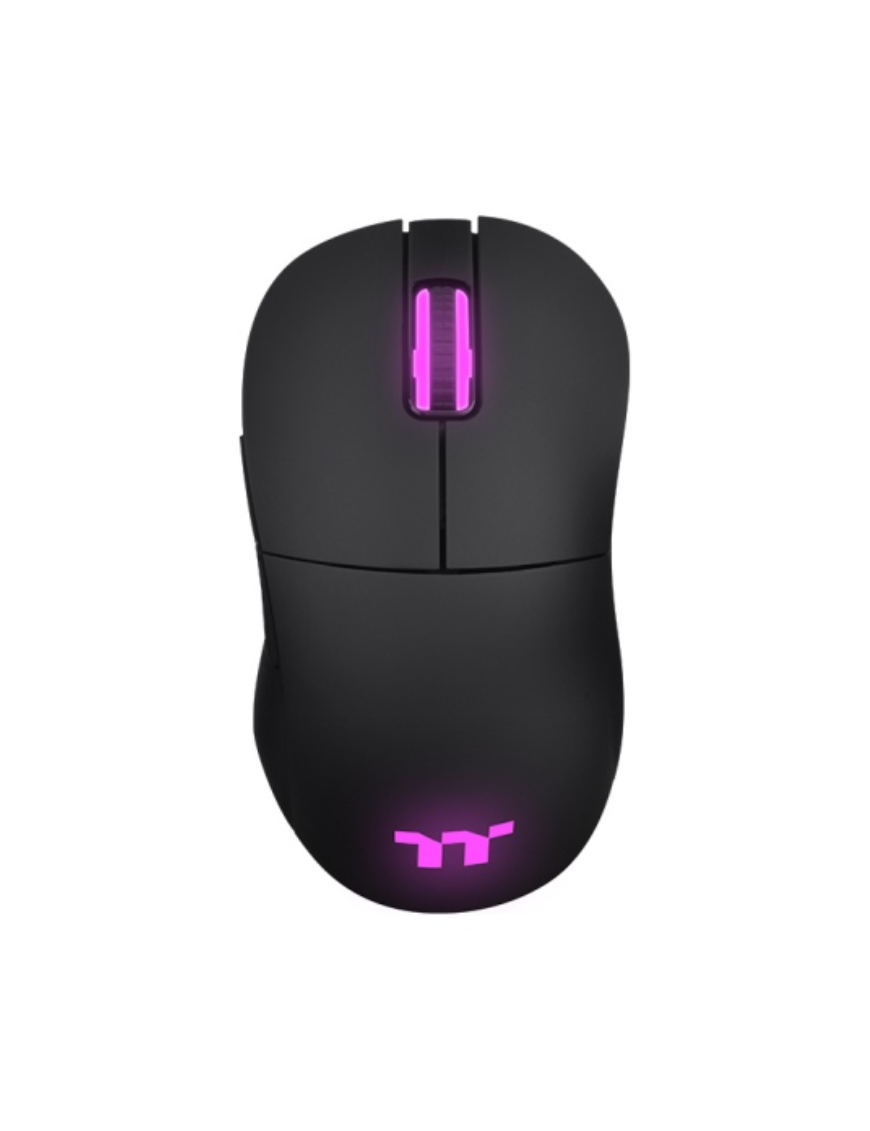 Thermaltake GMO-DMS-HYOOBK-01 ratón Juego mano derecha RF Wireless + Bluetooth Óptico 19000 DPI