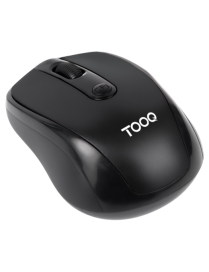 TooQ Ratón inalámbrico, 1600 DPI, 4 botones, Negro