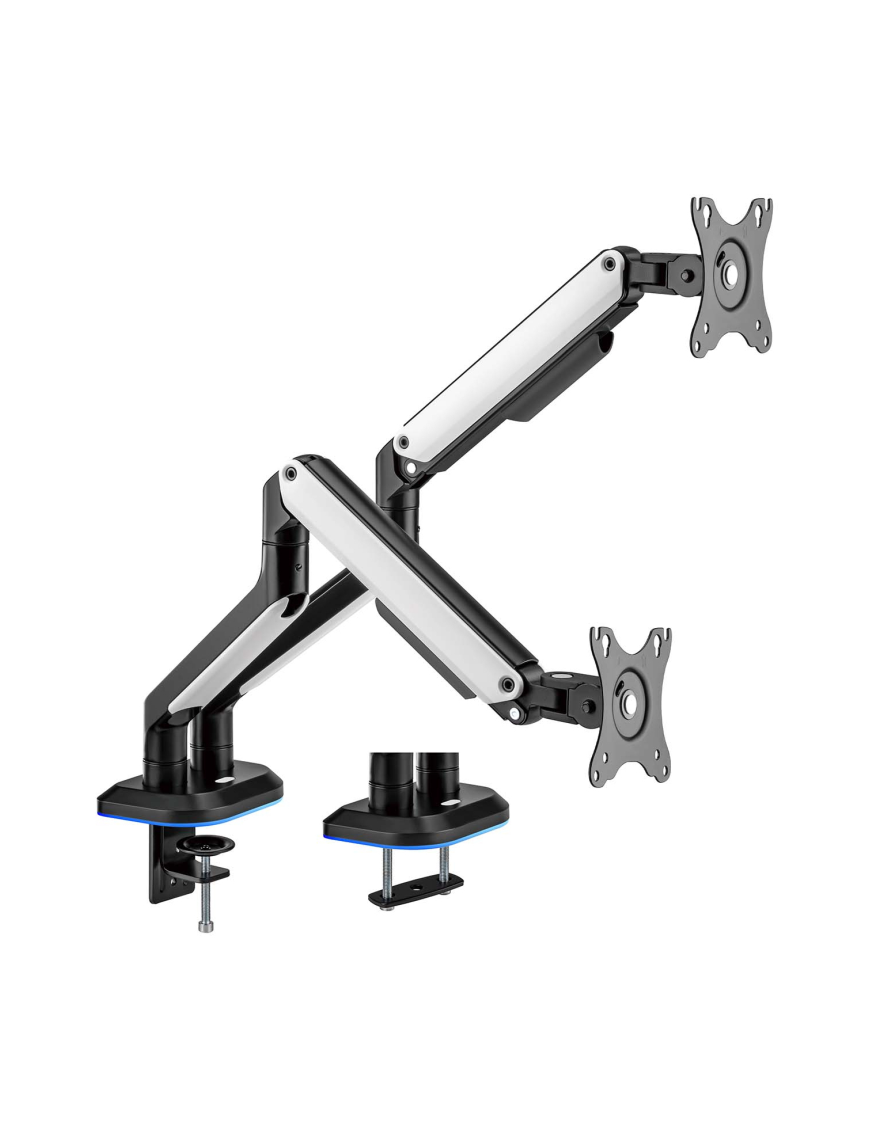 AISENS DT32TSR-297 soporte para monitor 81,3 cm (32") Escritorio Negro, Blanco