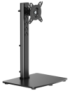 AISENS Soporte de Mesa Con Peana Eco Giratorio e Inclinable para Monitor/TV 12kg de 17-34, Negro