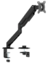 AISENS Soporte de Mesa Eco Contrapeso Giratorio e Inclinable para Monitor/TV 9kg (3 Pivotes, 1 Brazo) de 17-32, Negro