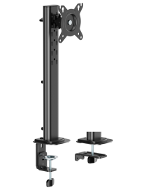AISENS Soporte de Mesa Eco Giratorio e Inclinable para Monitor/TV 12kg de 17-34, Negro