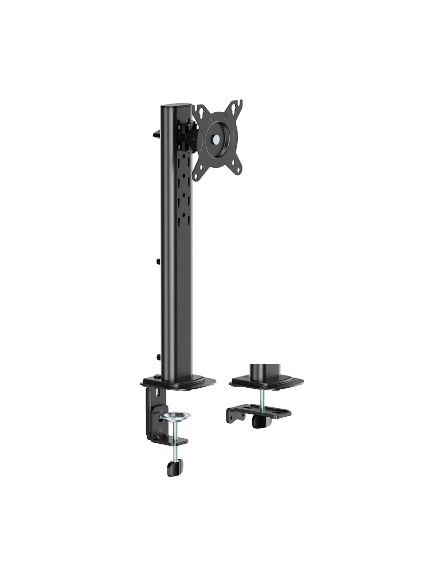 AISENS Soporte de Mesa Eco Giratorio e Inclinable para Monitor/TV 12kg de 17-34, Negro