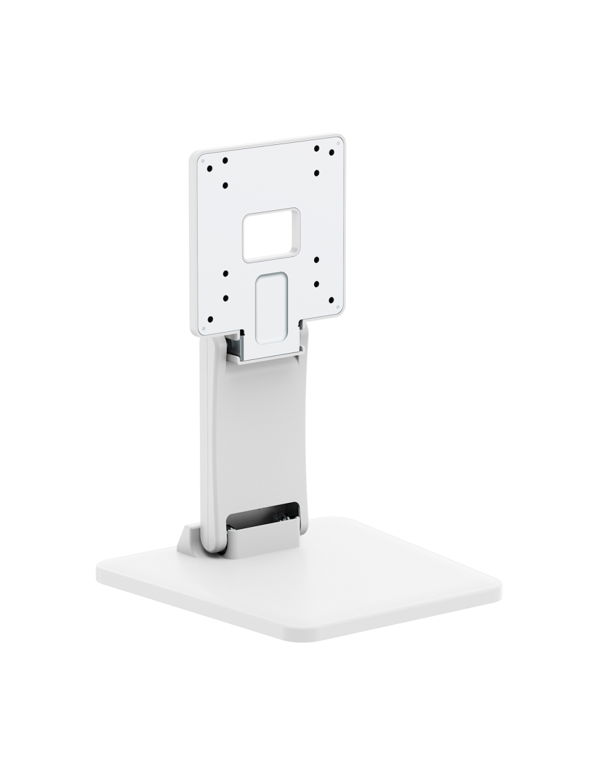 AISENS Soporte de Mesa Eco Inclinable para Monitor/POS 6.5kg de 10"-27", Blanco