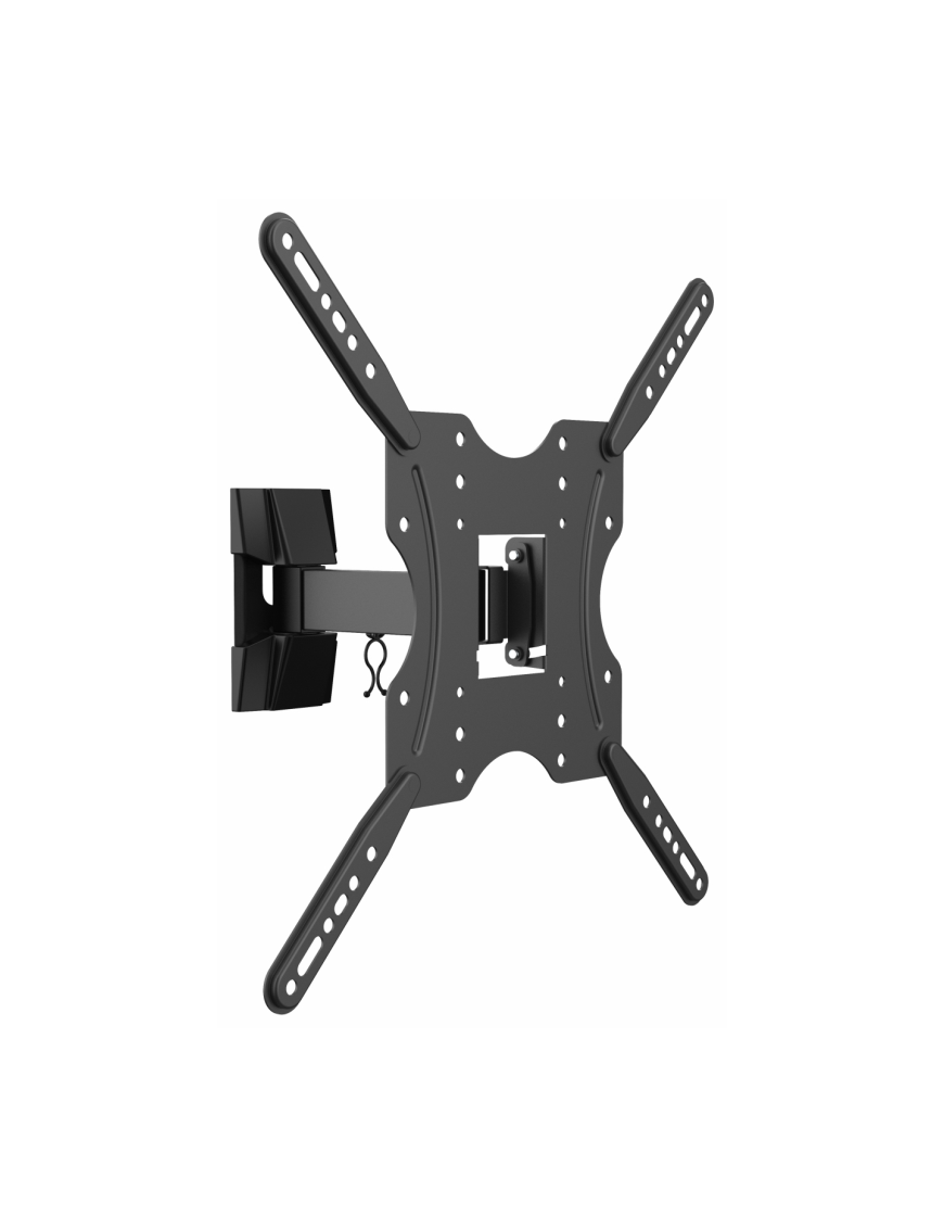 AISENS Soporte ECO giratorio, inclinable para monitor/TV 30kg (2 Pivotes) de 32-55, Negro