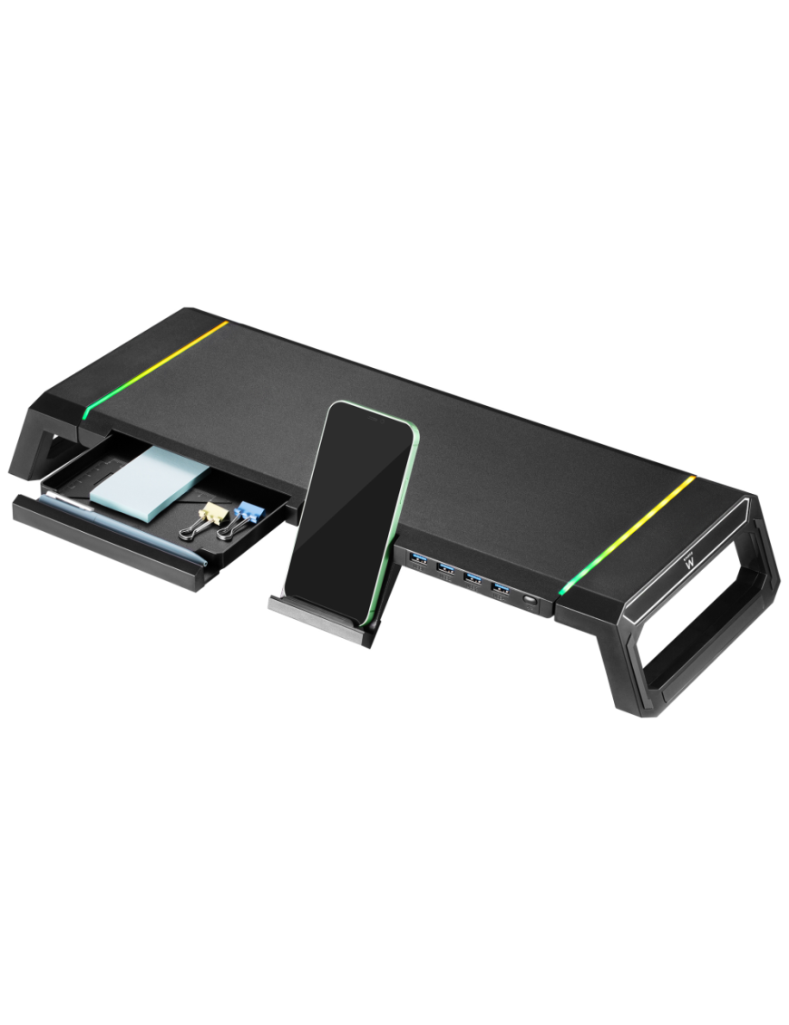 Ewent EW1268 soporte para monitor Escritorio Negro