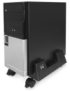 Ewent EW1290 soporte de CPU Carro para equipo informático Negro