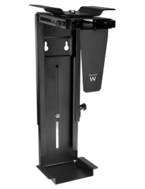 Ewent EW1293 soporte de CPU Soporte para instalación de CPU bajo mesa Negro