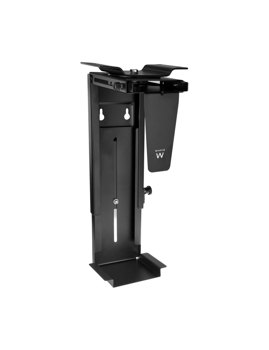 Ewent EW1293 soporte de CPU Soporte para instalación de CPU bajo mesa Negro